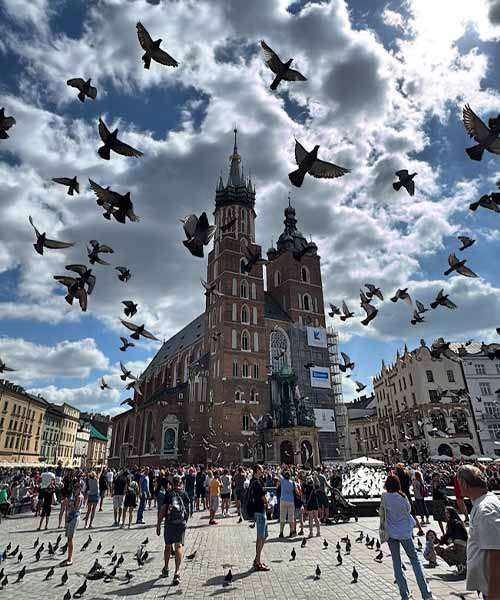 glavni trg krakow