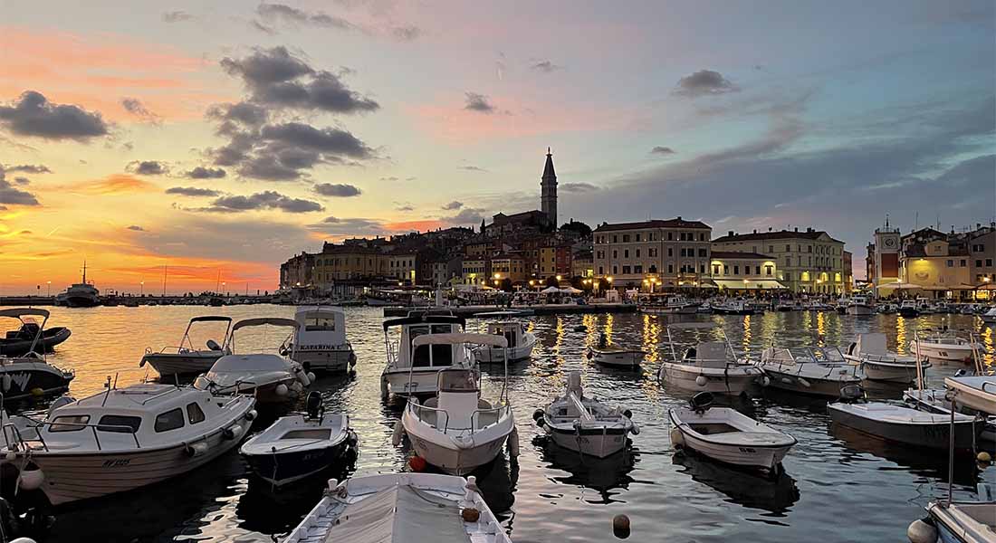 zalazak sunca u rovinju
