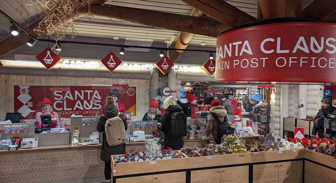 santa claus village rovaniemi finland
