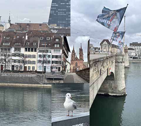 Basel: zračna luka, javni prijevoz i šetnja po gradu